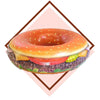 Image of Bouée Gonflable <br> Hamburger