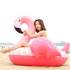 Image of Bouée Gonflable <br> Flamant Rose Fleuri