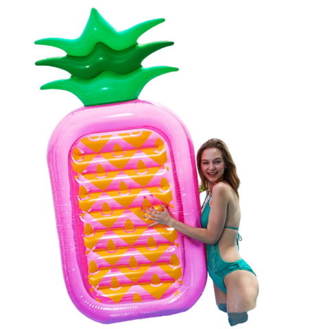 Bouée Géante<br> Ananas Rose