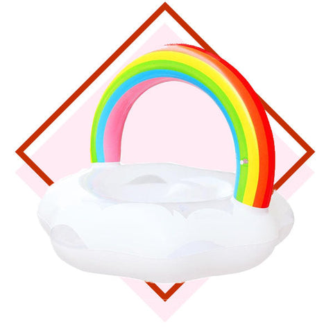 Bouée Gonflable <br> Arc en Ciel