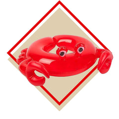 Bouées Gonflable Enfant <br> Crabe