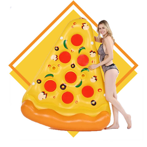 Matelas Gonflable Part de Pizza