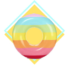 Bouée Gonflable<br> Rond Arc-en-Ciel