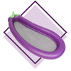Image of Matelas Gonflable<br> Aubergine