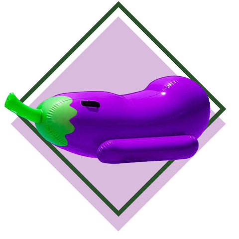 Bouée Gonflable <br> Aubergine