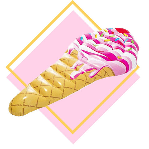 Matelas Gonflable <br> Cornet de glace