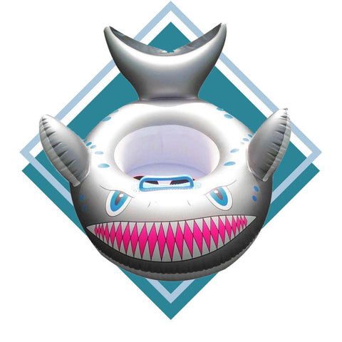 Bouée Gonflable Enfant <br> Requin Blanc