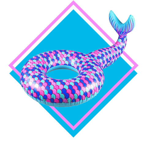 Bouée Gonflable<br> Queue de Sirène