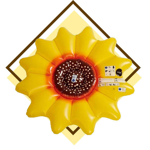 Matelas Gonflable <br> Fleur de tournesol