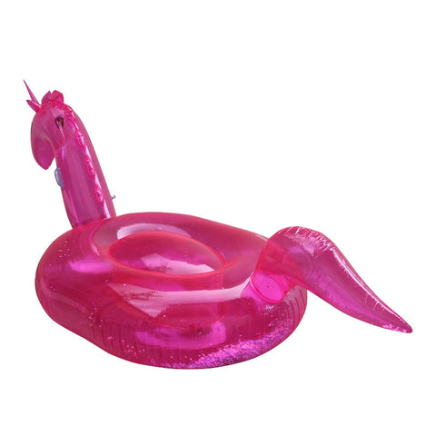 Bouée Gonflable <br> Licorne Rose
