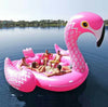 Image of Bouée Gonflable<br> Flamant Rose (6 Personnes)