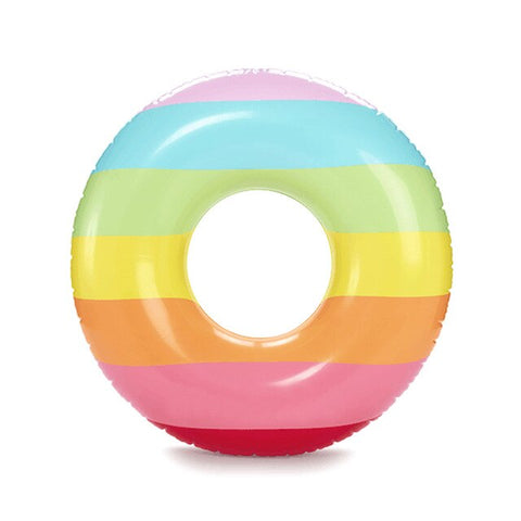 Bouée Gonflable<br> Rond Arc-en-Ciel