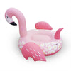 Image of Bouée Gonflable <br> Flamant Rose Fleuri